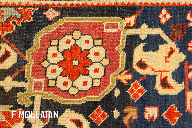 Caucasian Karabakh (Qarabağ) Antique Kalleh Carpet n°:27522325